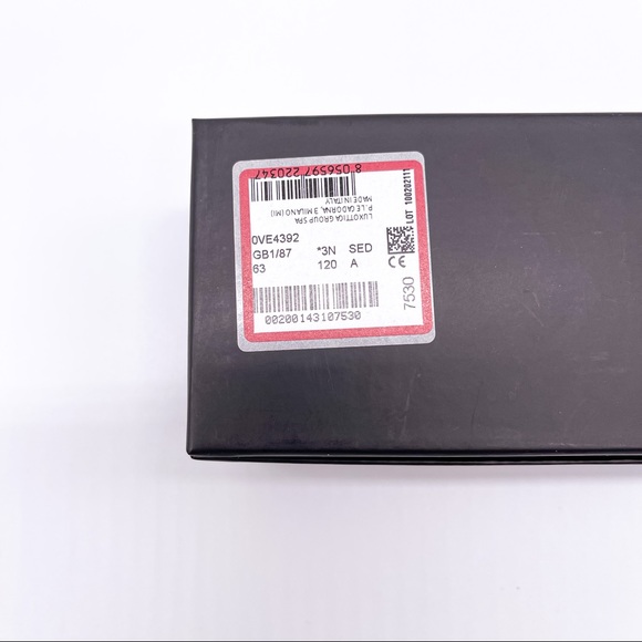 NEW VERSACE VE4392 GB1/87 SHIELD SUNGLASSES VERSACE MOD 4392 BLACK - Picture 9 of 13